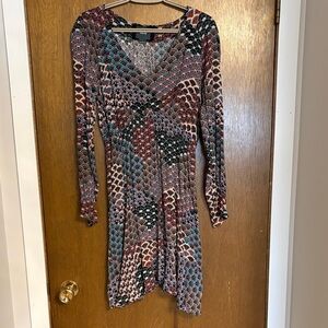 Maeve Multicolor Long Sleeve Dress